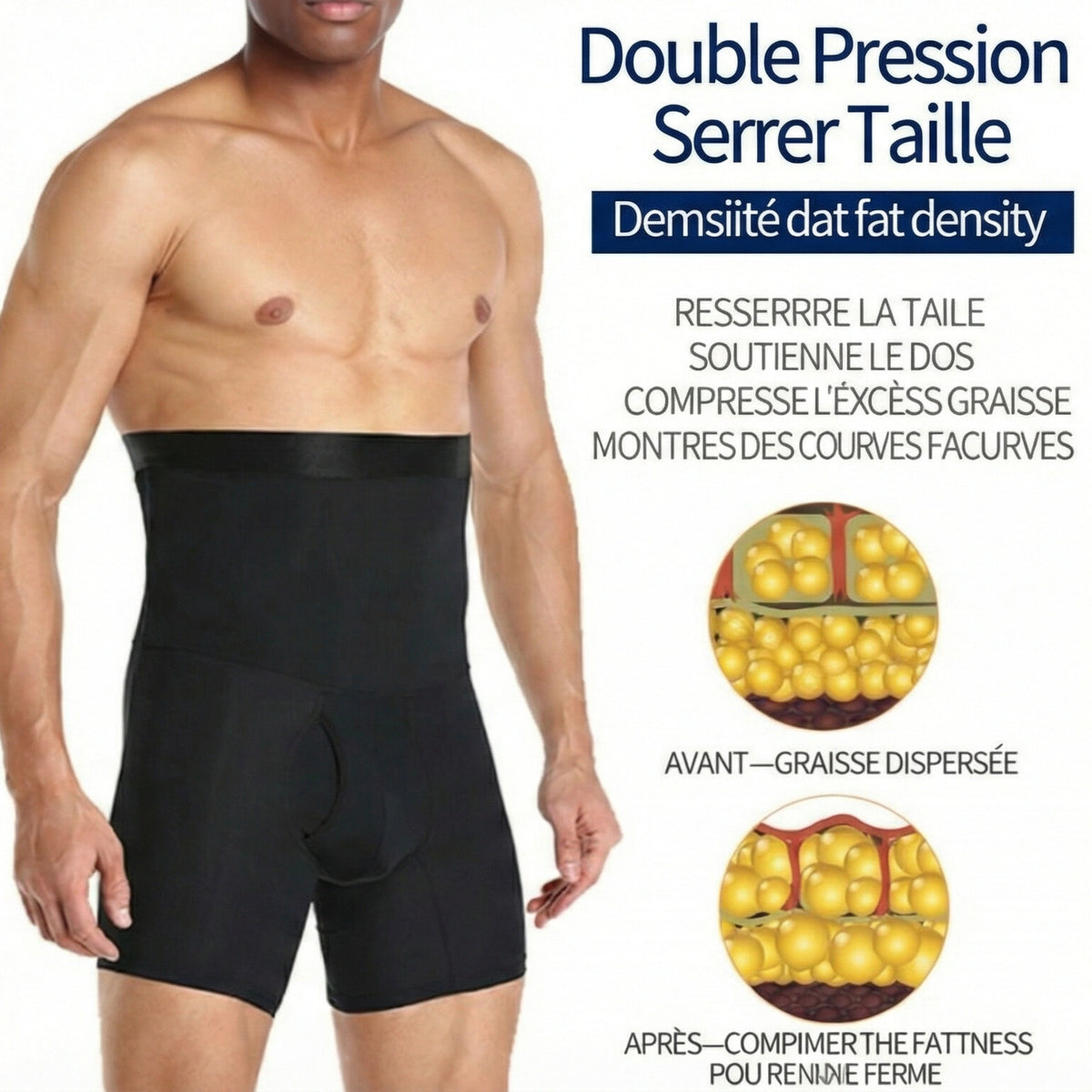 SlimForge™ Sous-Vêtement Gainant Homme – Silhouette Plus Ferme & Invisible Sous Vêtements